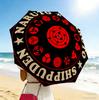 Naruto Seal 8 Ribs 3Fold Black Glue Uv Protection Umbrella Sun Protection Rainproof Compact Folding Umbrella For Travel Daily Use C923240