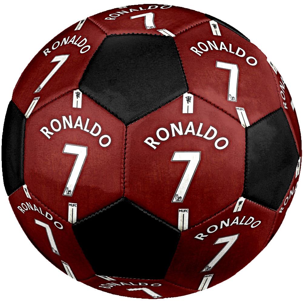 Cristiano Ronaldo Size5 Soccer Ball, Colorful, Suitable for All Ages, Machine-stitched, PVC Material, Competition Grade,durable and High Bounce