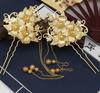 [Donnaly] Kanzashi Hairpin, Asian Style, Set of 2, Women's (ButterflyDouble Pin)