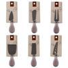 Stainless Steel Titanium-Plated Cheese Knife Set - Includes Cheese Knife, Fork, and Spatula.