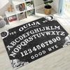 3D Retro Witch Ouija Gothic Spirit Board Rug for Bedroom Living Room Sofa Home Doormat Decor, Large Kids Play Non-slip Floor Mat