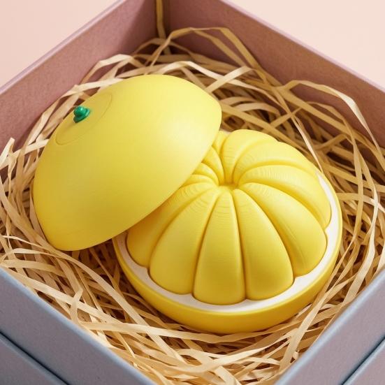 Fake Fruit Decoration 3D Printed Orange Fidget Toy, Stress Relief Simulated Realistic Toy Model Ornament for Home Office