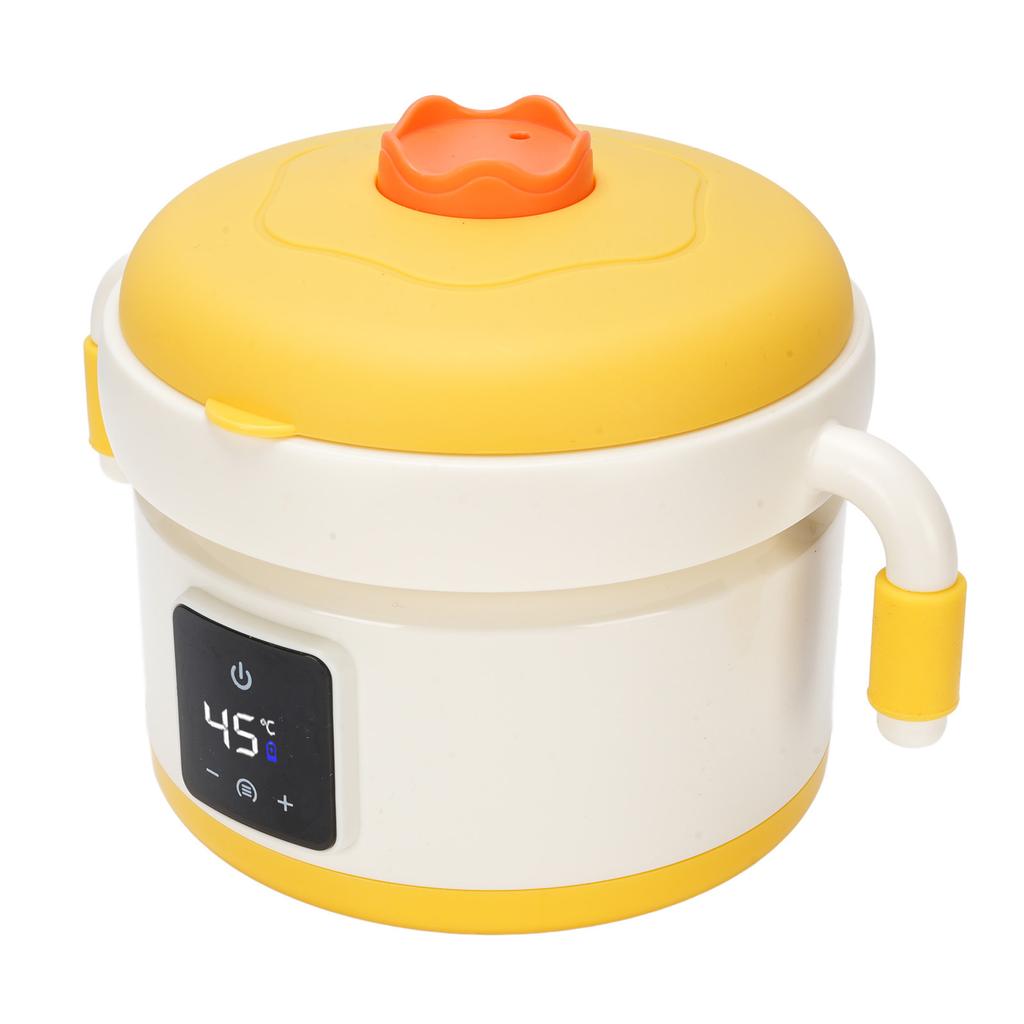 Food Warmer Heater Thermal Bowl Smart Heated Toddler Feeding Bowl for Complementary Food Rechargeable 4500mah Battery