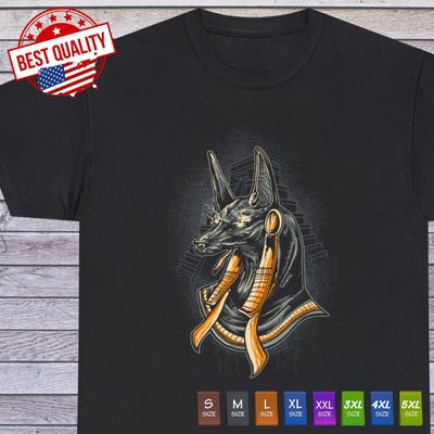 New Anubis Pharaon T Shirt, Egyptian, Las Vegas Clothing Lucky Fashion