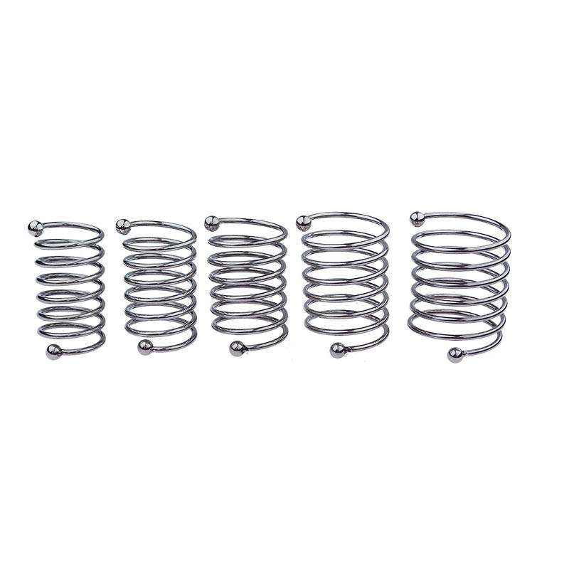 Stainless Steel Thread Penile Ring Vaginal Dilator Speculum Male Cock Cage Chastity Device Delay Ejaculation Sex Toys Adult Gay