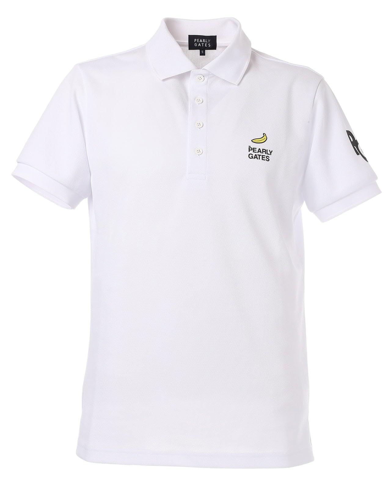 

PEARLY GATES Short Sleeve Polo Shirt Golf 4 Men s (Stretch Kanoko) / / 053-5160303 030_White [M]