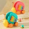 Learning To Walk Pull String Snail Car Toy Cartoon Pet Pull-Along Snail Toy  Early Education