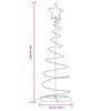 LED Christmas Tree 100 Warm White LEDs 150 cm