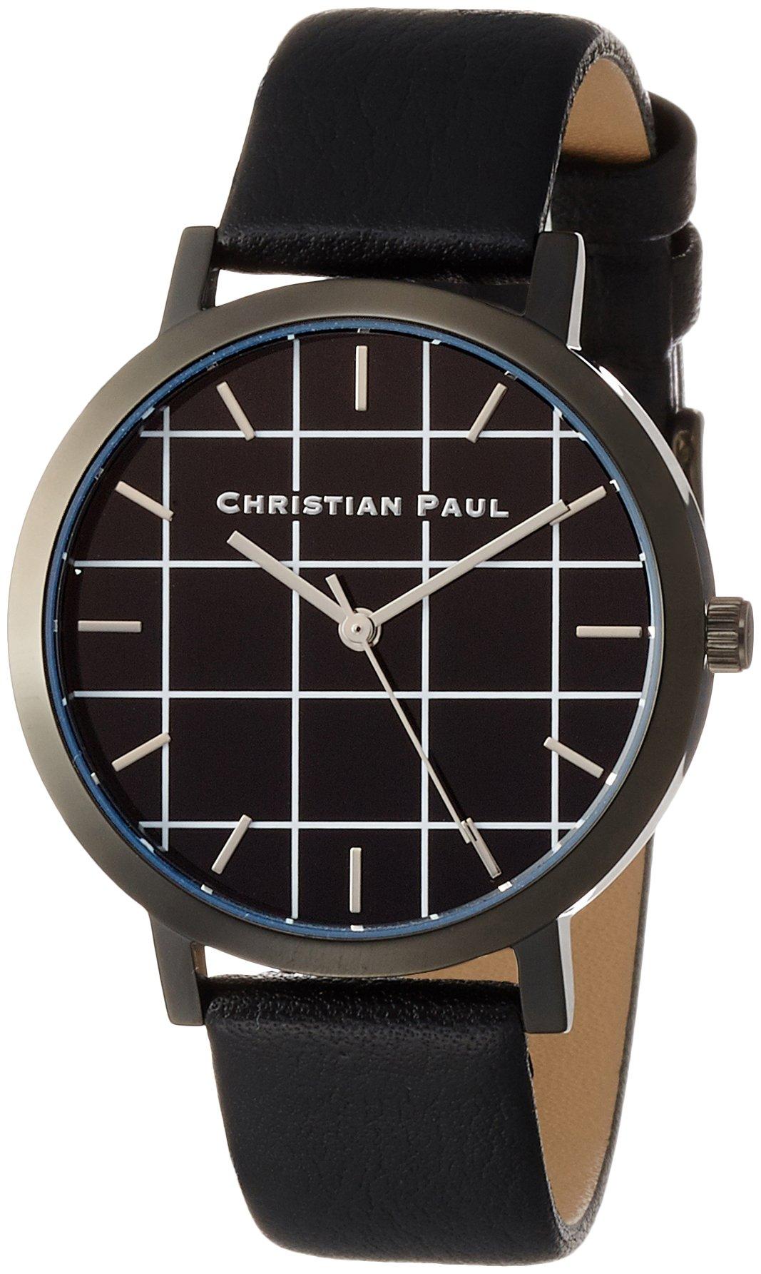 

Christian Paul GRID COLLECTION GRL-01 Watch, Black, Parallel Import