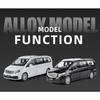 NEU 1/24 Benz V260 MPV Legierungsmodellauto Spielzeug Die-Cast Guss Sound und Licht Rückzieher Auto Spielzeug für Kinder Fahrzeug