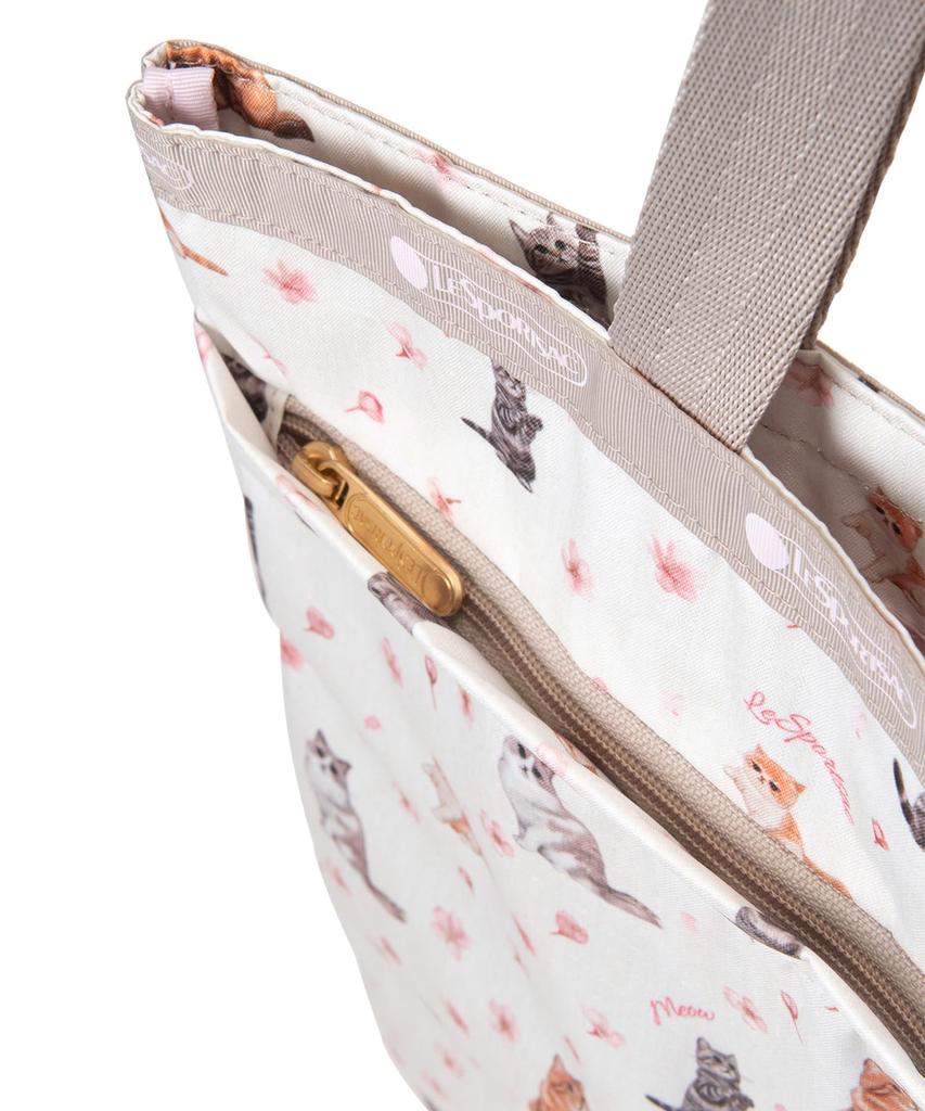 Large Emerald Cats Tote/1589/Sakura