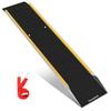 Temushom Motorcycle Ladder 120cm 25cm 300kg Weight Lightweight Aluminum Bike for Garden Lawn Pickup and Cargo Transport Rail, Long, Wide, Capacity,