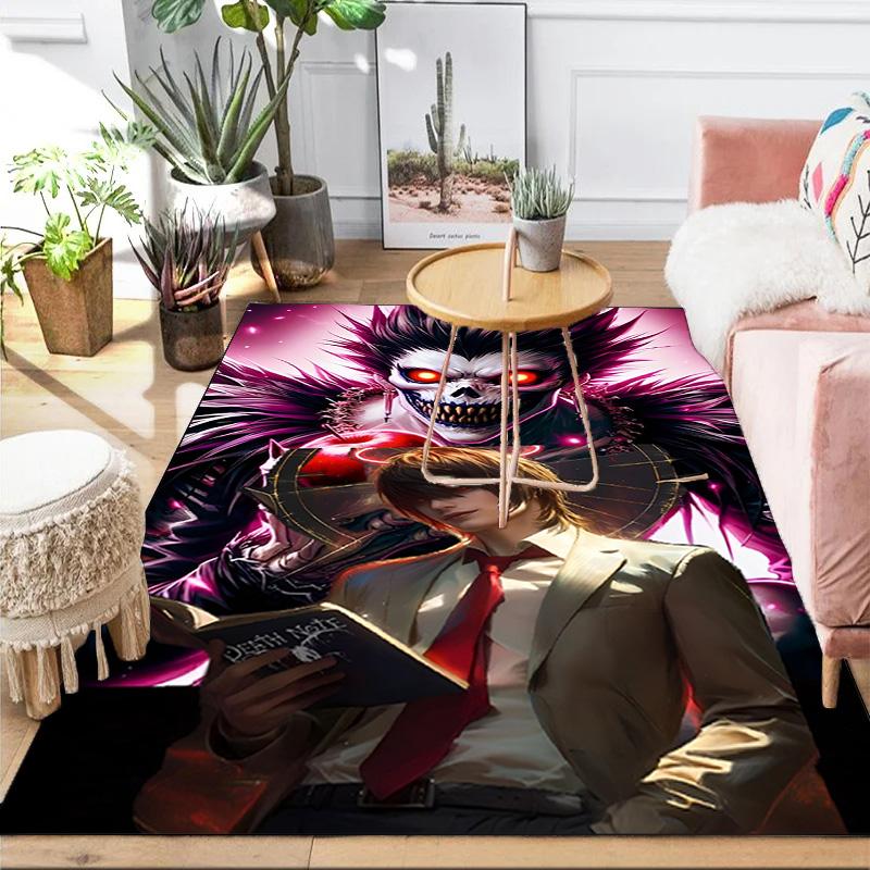 Death Dark Secrets Area Rug Suitable for Indoor And Outdoor,Carpets for Kitchens, Homes, Offices, Living Rooms,Home Decor,Christmas Gift