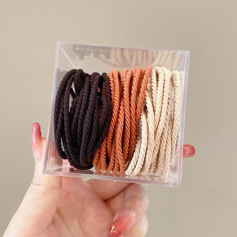 Koreanischer Stil Dünnes Haargummi: Einfaches Damen-Stirnband mit kleinem Gummiband für einen schicken Look