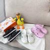 New hole shoes women's summer outer wear couple student cute beach shoes sandals shoes non-slip