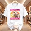 Mentally Cat Meme Aesthetic T Shirts Mens Women Vintage O-Neck Tshirt Short Sleeve Oversized Tshirts