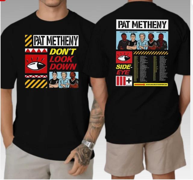 Pat Metheny SideEye III 2026 Tour Unisex Double Sided Shirt S5XL S