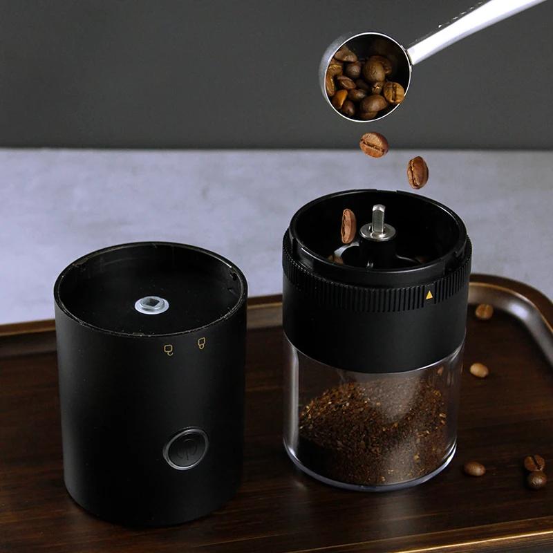 New Coffee Grinder TYPE C USB Charge Professional Ceramic Grinding Core Coffee Beans Mill Grinder New Upgrade Portable Electric