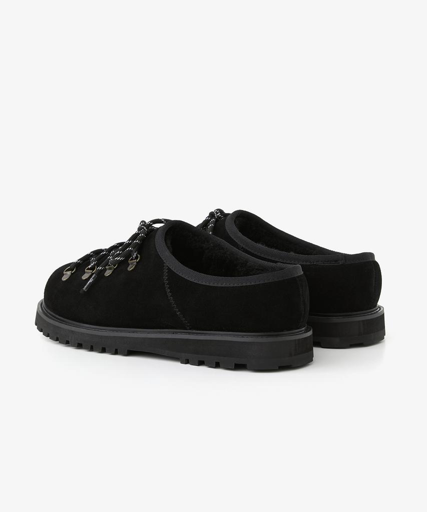 Romantic Move Mountain Winter Clogs R25U100 (Black Suede)