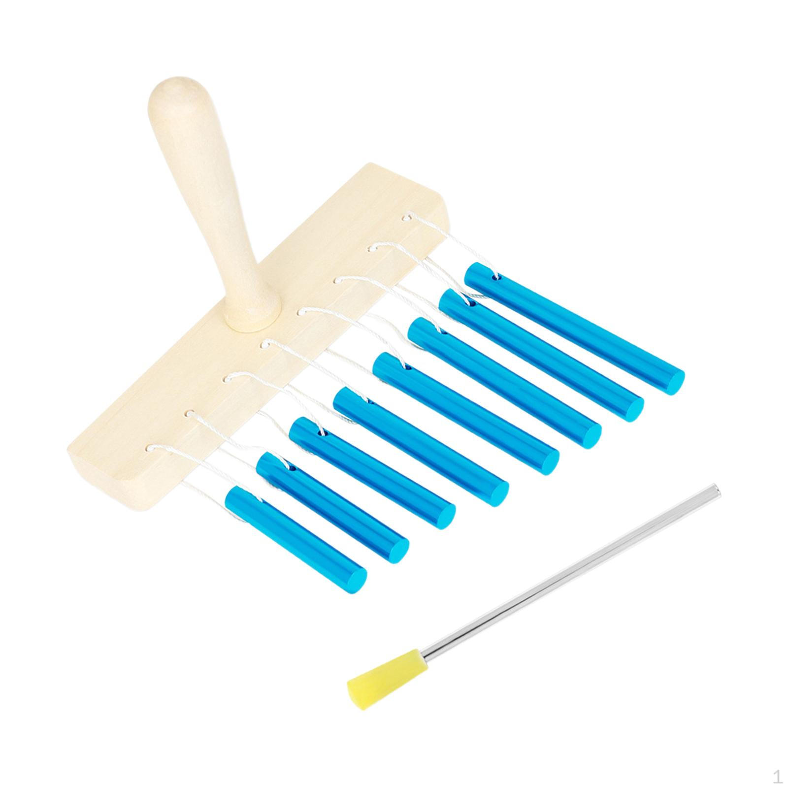 

Музыкальная игрушка-колокольчик на 8 нот для детей с обучением игре на молотке