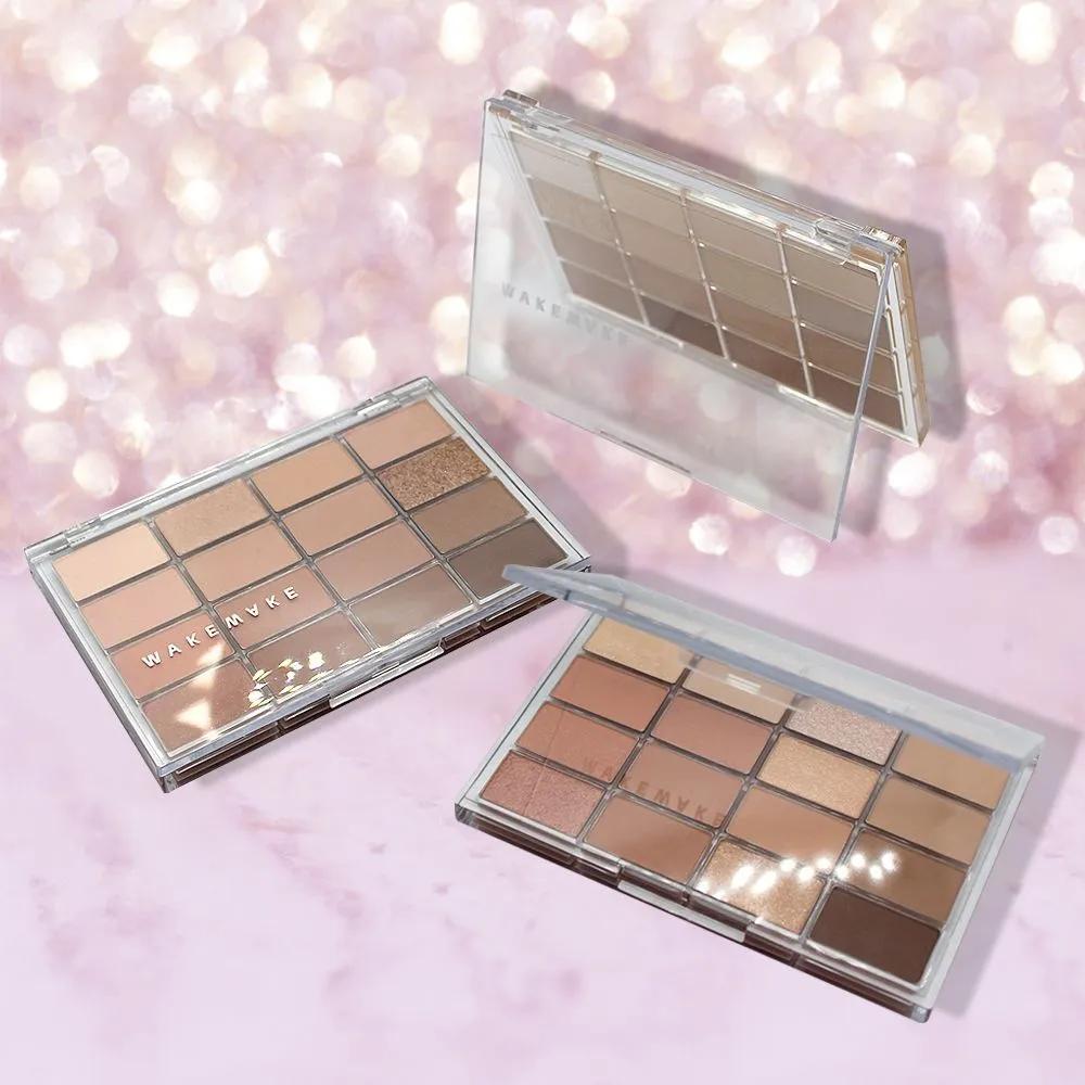 WAKEMAKE Палетка для век Soft Blurring Eye Palette 20 Tangerine Beach Blurring