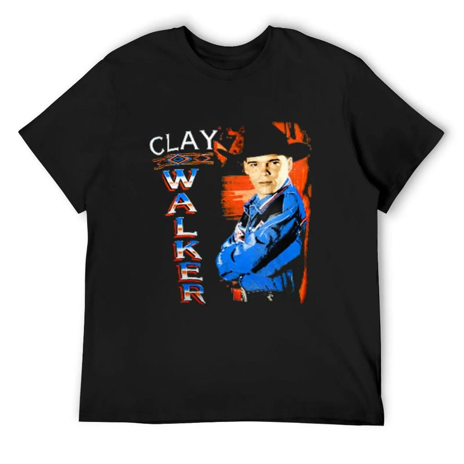 

1994 Clay Walker Vintage T-Shirt oversized graphic shirts oversized graphic tee cotton t shirt men XXXXXL різнокольоровий