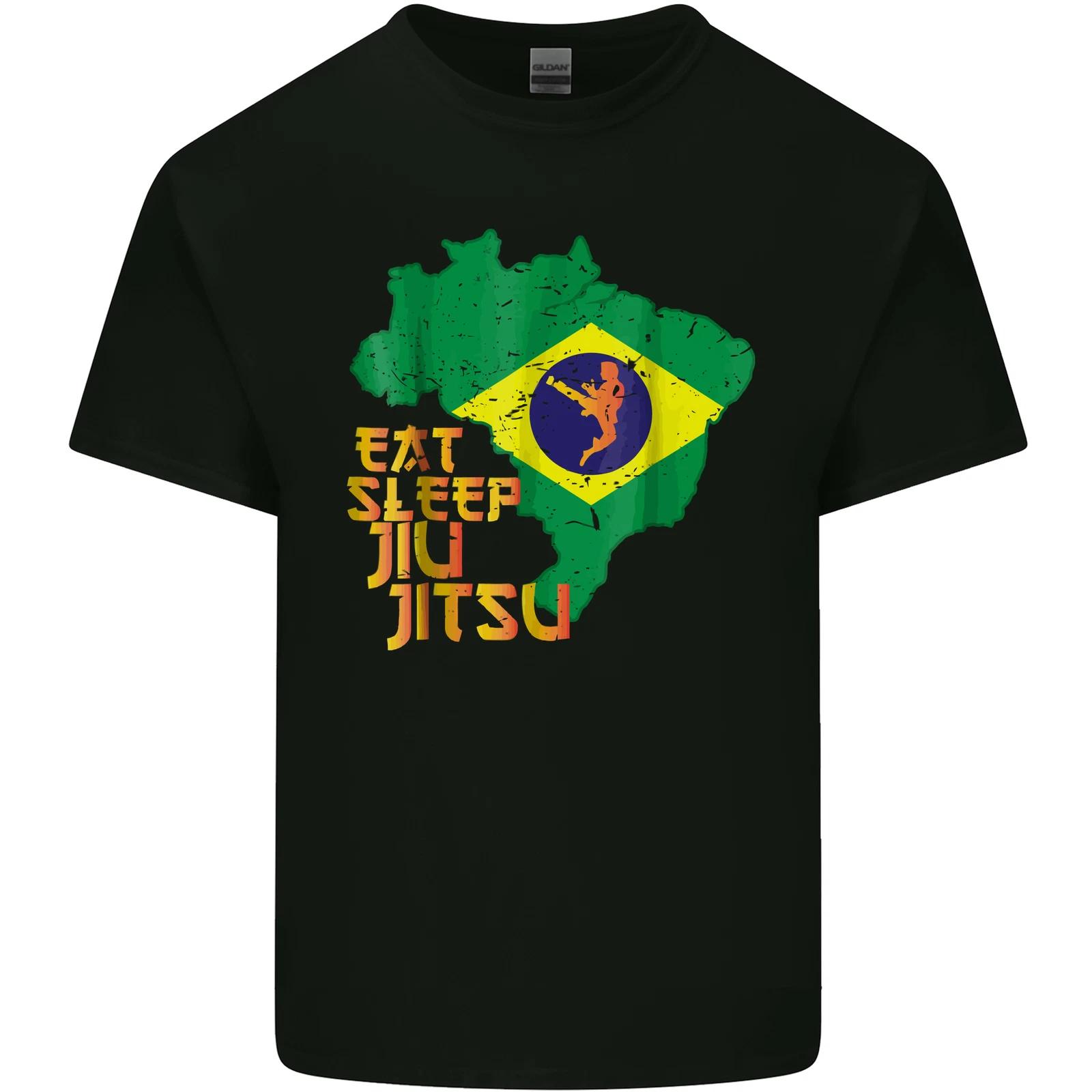 

Eat Sleep Brazilian Jiu Jitsu MMA Kids T-Shirt Childrens 3XL