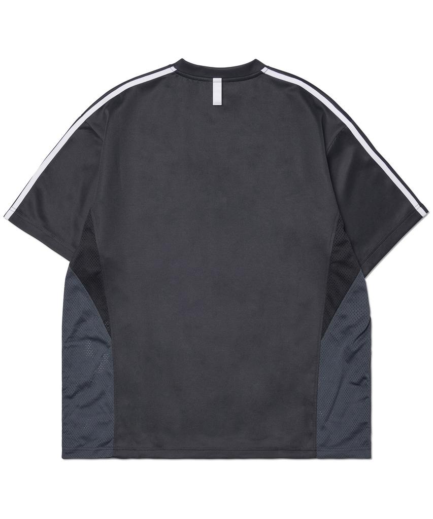 Nomaenyueol Sweep Baseball Jersey - Charcoal