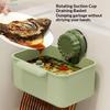 Sink Food Residue Filter Basket Suction Cup Wall-Mounted Plastic Sink Draining Basket For Sewage Filtering & Waste Collection