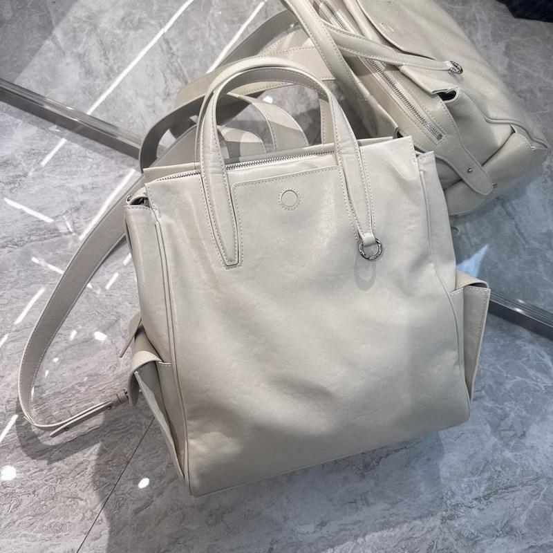 Nova mochila de couro de vaca unissex bolsa para o dia a dia bolsa para computador bolsa de grande capacidade feminina