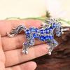 Baroque Luxury Beautiful Unicorn Design Men Women Brooch Pin, Jewelry Accessories, Wedding Holiday Party Couple Surprise Gift