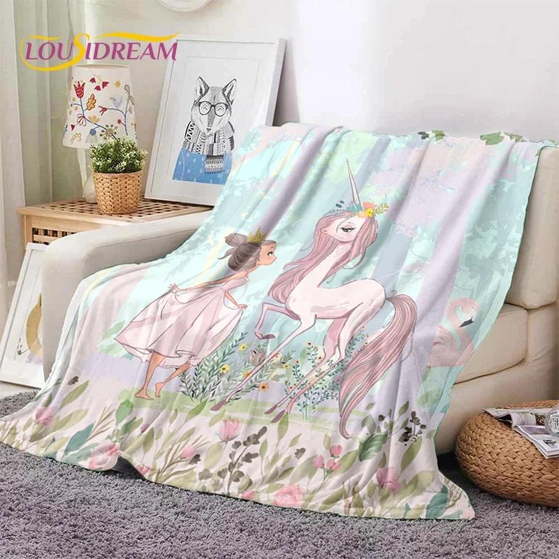 Urocza Dziewczynka Baletnica Wróżka Kreskówkowa Miękki Koc Flanelowy do Łóżka Sypialni Sofy Pikniku, Koc do Okrycia na Zewnątrz Rekreacja Prezent