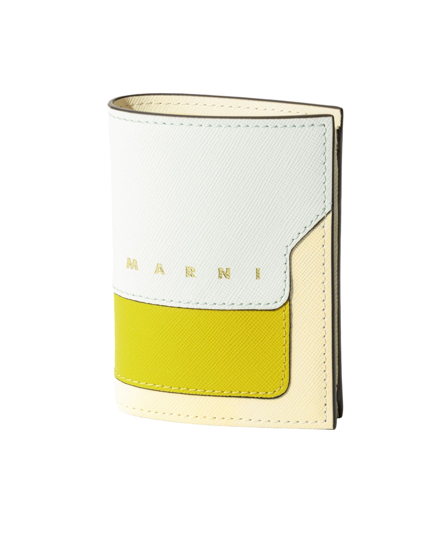 

Marni Bifold Wallet PFMOQ14U28LV520 BIFOLD BIG LOGO WATERFALL/SHELL/L.TOPAZ [Used]