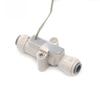 ZJMFSS 2S0 Low Flow Start Flow Switch with Normally Open Circuit and 2 Point Quick Connector for Pure Water and Fast Response