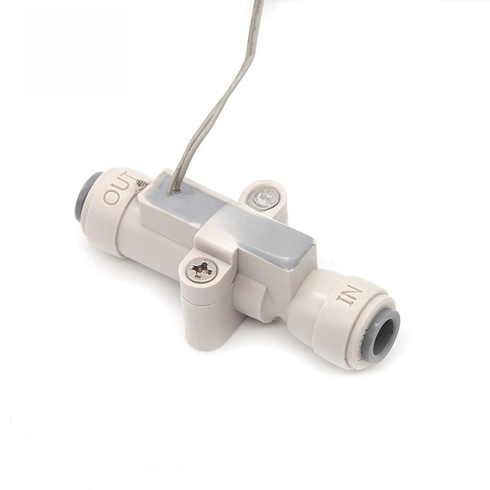 ZJMFSS 2S0 Low Flow Start Flow Switch with Normally Open Circuit and 2 Point Quick Connector for Pure Water and Fast Response