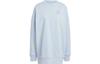 adidas X Stella McCartney Sweatshirts Unisex Bay Light Blue Crew Neck Moderate Regular IA7716