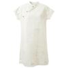 Sancai New Chinese Style Embroidered Organza A-Line Dress