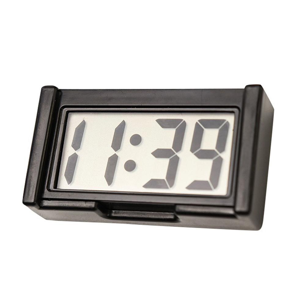 Car Electronic Small Clock Self Adhesive Stick Mini Digital Clock Car Accessories For Vehicles