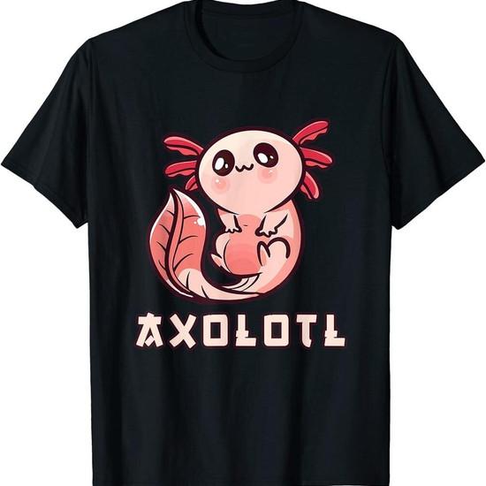 I AXOLOTL QUESTIONGS Children Boy Girl T Shirt 2026 New Summer Short Sleeve T-Shirt Cute Style kidS Casual SPORTS Tops