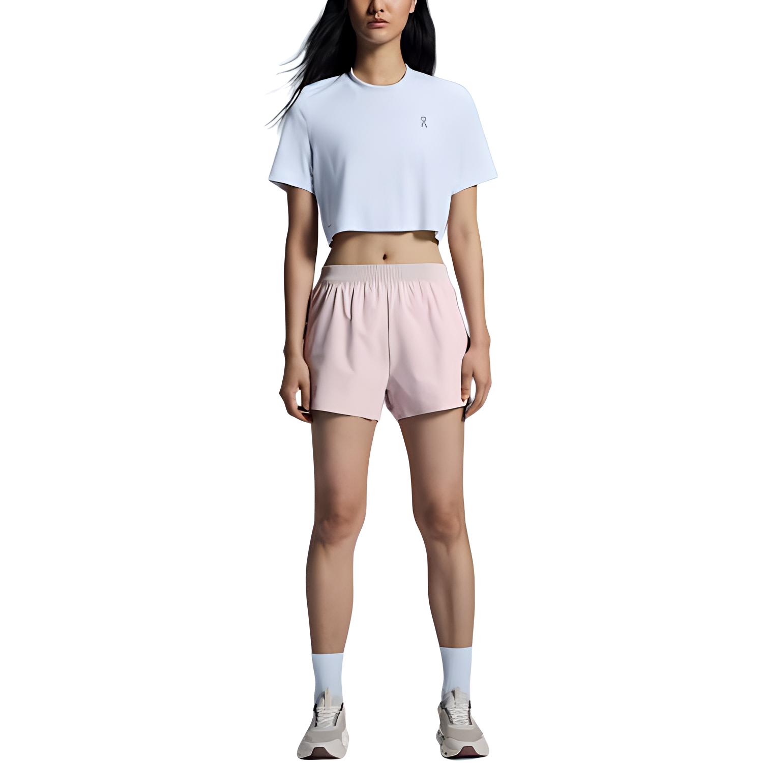 

On Air Run Breathable Comfortable Versatile Three-Quarter Sports Shorts Women shorts Light-Purple 1WF10331929 L