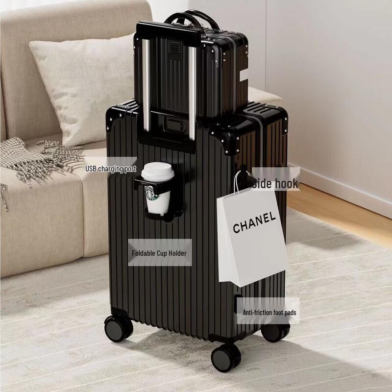 Li Shen Vintage Hardshell Spinner Luggage Set