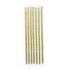 25-Pack Striped Paper Straws For Kids,  Festive Party Decoration Supplies