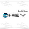 3D ABS Plastic HEV Logo Sticker For Toyota Camry Corolla Highlander Prius Auris Hilux Prado Side Fender Rear Trunk Decoration CW4