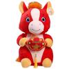 Li Jiu Hong Auspicious Red Horse Plush Doll