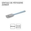 Spatule en silicone - zenker - sweet sensation - 26,5 cm - résistante jusqu'à 230°c - gris et bleu