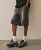 BEENTRILL Standard Denim Bermuda Pants (Black)