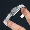 Womens Day Deal 925 Silver Stingray Coral Stone Daughter Elegant Bangle Jewelry