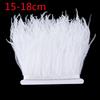 Feather 6-18CM Natural White Black Ostrich Feathers Trim for Wedding Dress Clothing Accessories Party Decoration Plume Fringe