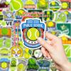50 Tennis Graffiti Stickers Personalized Sports Stickers DIY Mobile Phone Case Computer Stickers