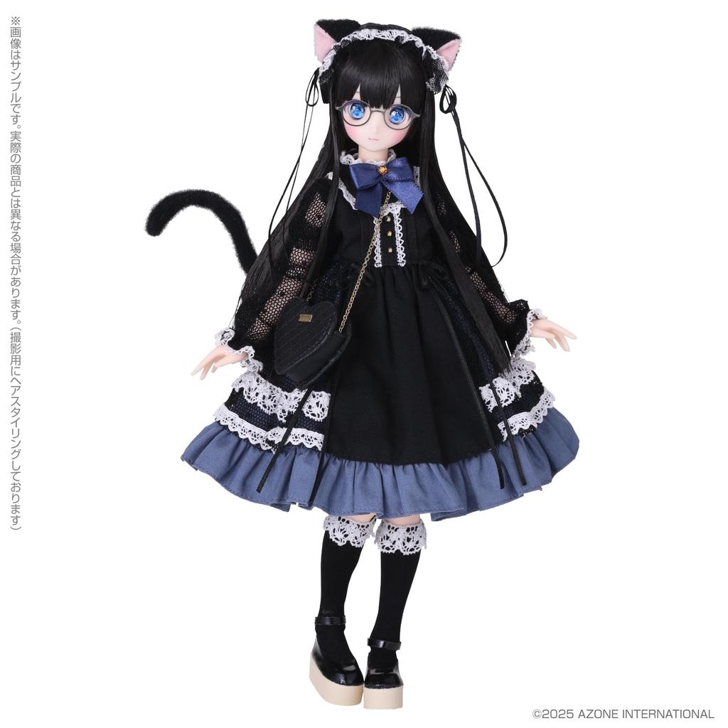 Azone International Karafuru Yukiho Asahina Gift from Cat Painted Movable Doll Dreamin' / ~A M.K.~ (Black ver.)
